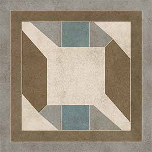 Cementine Ceramic 8 by 8 Antique Freccia